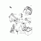 Схема вузла: Fuel Injection для Kawasaki VN900 Vulcan 900 Custom