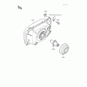 Схема вузла: Headlight(s) для Kawasaki ZX600 GPX600R