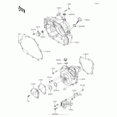 Схема вузла: Engine Cover(S) для Kawasaki KLX140 KLX140