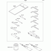 Схема вузла: Owner`s tools для Kawasaki ZR550 Zephyr