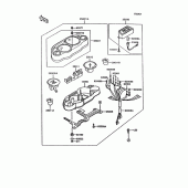 Схема вузла: Meter(s)(zg1000-a9) для Kawasaki ZG1000 Concours