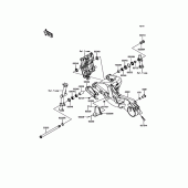 Схема узла: Задний рычаг (Маятник) для Kawasaki ZX1000 Ninja H2