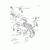 Схема узла: Воздушный фильтр для Kawasaki ZX1400 Ninja ZX-14R ABS