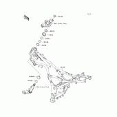 Схема вузла: Рама для Kawasaki EX250 Ninja 250R