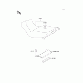 Схема узла: Сиденье для Kawasaki ZX1100 Ninja ZX-11