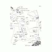 Схема вузла: Fuel evaporative system(ca) для Kawasaki ZX1000 Ninja ZX-10R