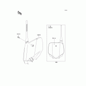 Схема вузла: Аксесуари для Kawasaki KX85 KX85-II