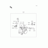 Схема вузла: Throttle для Kawasaki KLX250 D-Tracker X