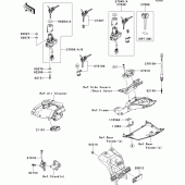 Схема вузла: Замок запалювання для Kawasaki ZX1000 Ninja ZX-10R ABS
