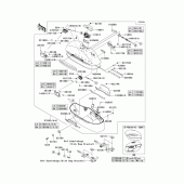 Схема вузла: Кофри(1/2)(side bag) для Kawasaki VN1700 Vulcan 1700 Voyager ABS