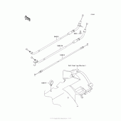 Схема вузла: Троси для Kawasaki ZG1400 Concours 14
