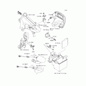 Схема вузла: Fuel injection для Kawasaki VN900 Vulcan 900 Custom