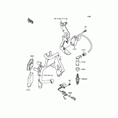 Схема вузла: Ignition System для Kawasaki KL650