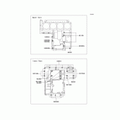 Схема вузла: Болти картера двигуна для Kawasaki ZG1000 Concours