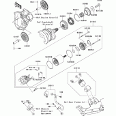 Схема вузла: Starter motor для Kawasaki ZX600 Ninja ZX-6R