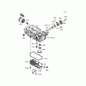 Схема узла: Масляный насос для Kawasaki EX300 Ninja 300