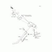 Схема вузла: Stand(s) для Kawasaki VN900 Vulcan 900 Custom