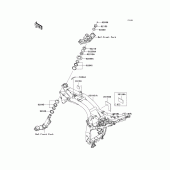 Схема узла: Рама для Kawasaki ZR750 Z750