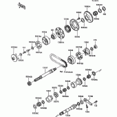 Схема вузла: Balancer для Kawasaki ZG1000 1000GTR