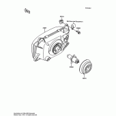 Схема вузла: Фара для Kawasaki ZX600 Ninja 600R