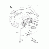 Схема узла: Headlight(s) для Kawasaki ZX1000 Ninja ZX-10R