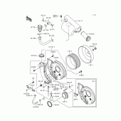 Схема вузла: Air cleaner(1/2) для Kawasaki VN800 Vulcan 800