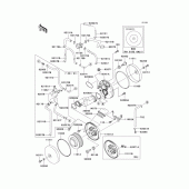 Схема вузла: Air cleaner(1/2) для Kawasaki VN1500 Vulcan 1500 Classic FI
