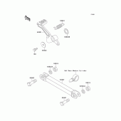 Схема вузла: Brake pedal/torque link для Kawasaki EX250 Ninja 250