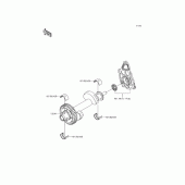 Схема вузла: Балансир для Kawasaki EX400 Ninja 400R