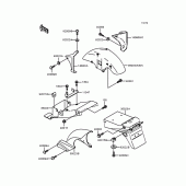 Схема узла: Крыло для Kawasaki ZX400 ZXR400