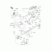 Схема вузла: Поворотники для Kawasaki VN1600 Vulcan 1600 Nomad