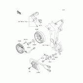 Схема узла: Генератор для Kawasaki ZX600 Ninja ZX-6R