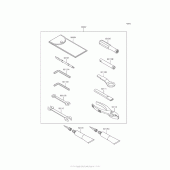 Схема узла: Инструмент для Kawasaki ZX1400 Ninja ZX-14R ABS