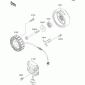 Схема узла: Генератор для Kawasaki VN1500 VN1500 Classic