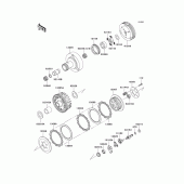 Схема узла: Clutch(a1) для Kawasaki KLX110 KLX110