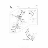 Схема вузла: Front Box для Kawasaki ZG1400 Concours 14 ABS