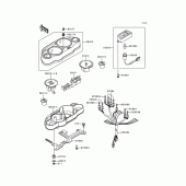 Схема узла: Измерительный прибор для Kawasaki ZG1000 Concours