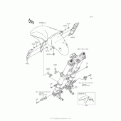 Схема вузла: Front Fender(S) для Kawasaki ZX1400 Ninja ZX-14R