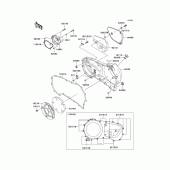 Схема вузла: Капот права частина для Kawasaki VN1600 Vulcan 1600 Nomad