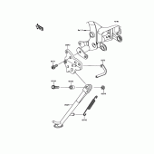 Схема вузла: Stand(s) для Kawasaki ER650 Z650 ABS