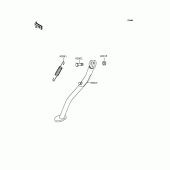 Схема вузла: Підставка для Kawasaki KLX300R