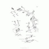 Схема вузла: Електроустаткування для Kawasaki KLX140 KLX140L