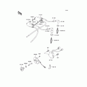 Схема узла: Система зажигания для Kawasaki KZ1000 Police