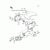 Схема вузла: Фара для Kawasaki ZR1200 ZRX1200R
