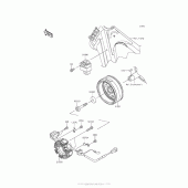 Схема вузла: Генератор для Kawasaki KLX140 KLX140L