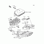 Схема вузла: Fuel injection для Kawasaki ZX636 Ninja ZX-6R
