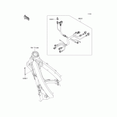 Схема узла: Электрооборудование для Kawasaki KX450 KX450F