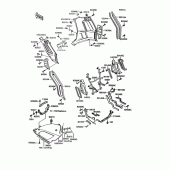 Схема вузла: Cowling lowers(1/2)(zg1000-a9) для Kawasaki ZG1000 Concours