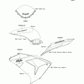 Схема вузла: Decals(ebony)(d7f) для Kawasaki ZX1000 Ninja ZX-10R