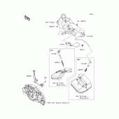 Схема узла: Ignition system для Kawasaki VN1700 VN1700 Classic